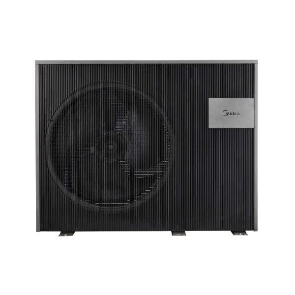 Midea MHC-V10WD2RN7-BER90 Nature monoblokkos M-Thermal (R290, 10 kW, 3 fázis, fűtőbetét 9 kW, fekete)
