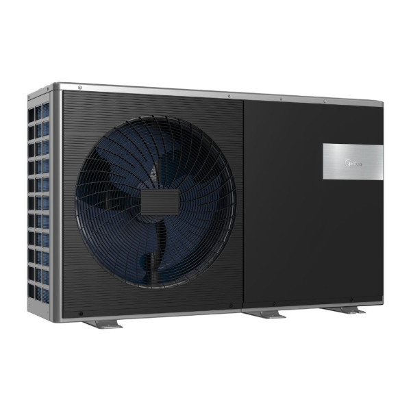 Midea MHC-V10WD2N7-E30 monoblokkos M-Thermal (R290, 10 kW, 1 fázis, fűtőbetét 3 kW, fekete)